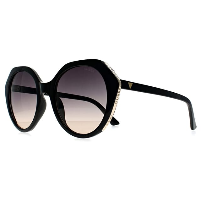 Guess Guess Women's Oval Shiny Black Blue Pink Gradient GF6201 - 2