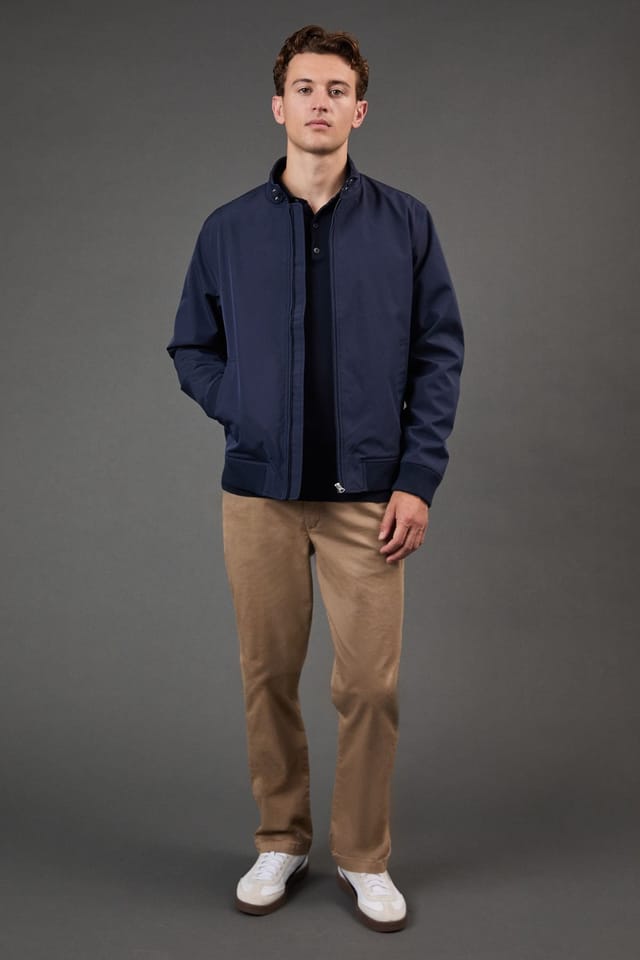 Burton Burton Men's Classic Harrington Jacket in Navy - 2