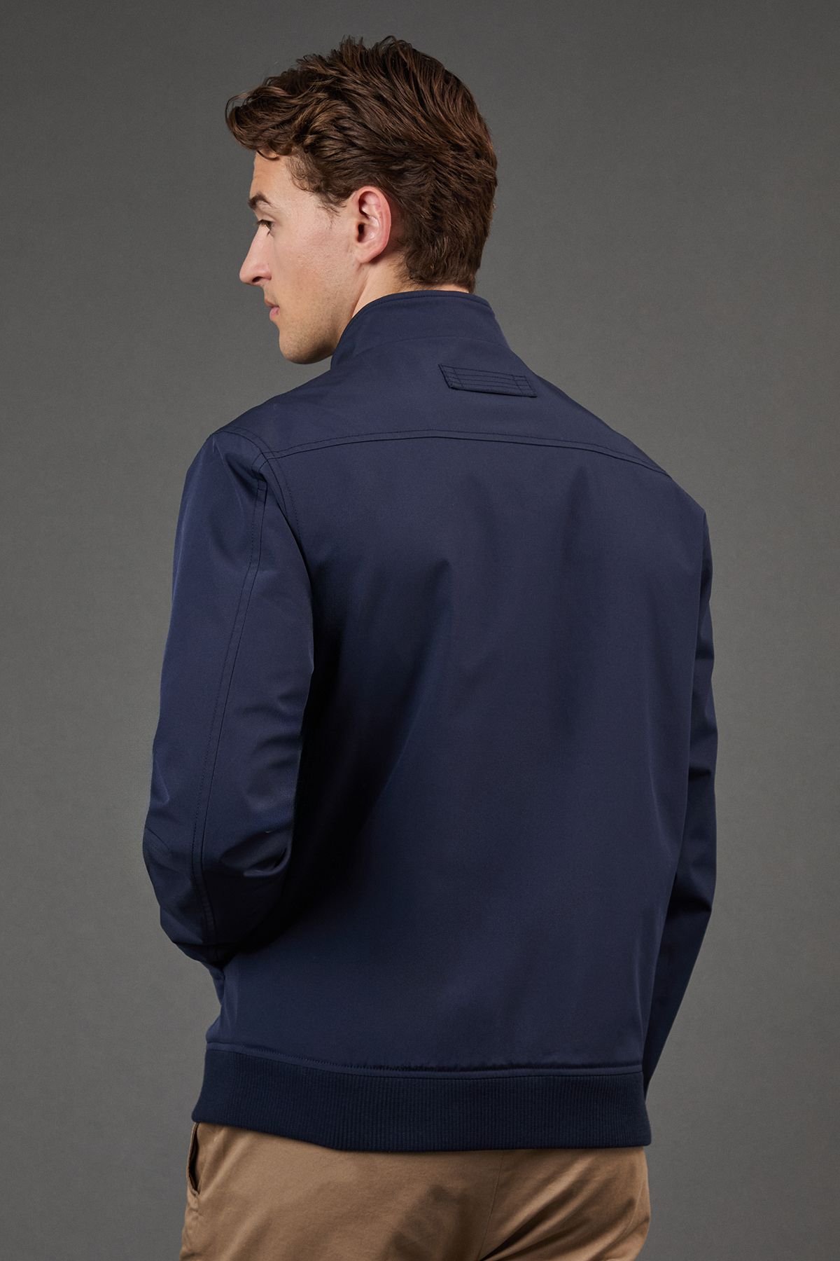 Burton Burton Men's Classic Harrington Jacket in Navy - 3