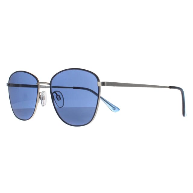 SMARTY SMARTY Men's Square Blue Matte Silver Blue X1113 - 2