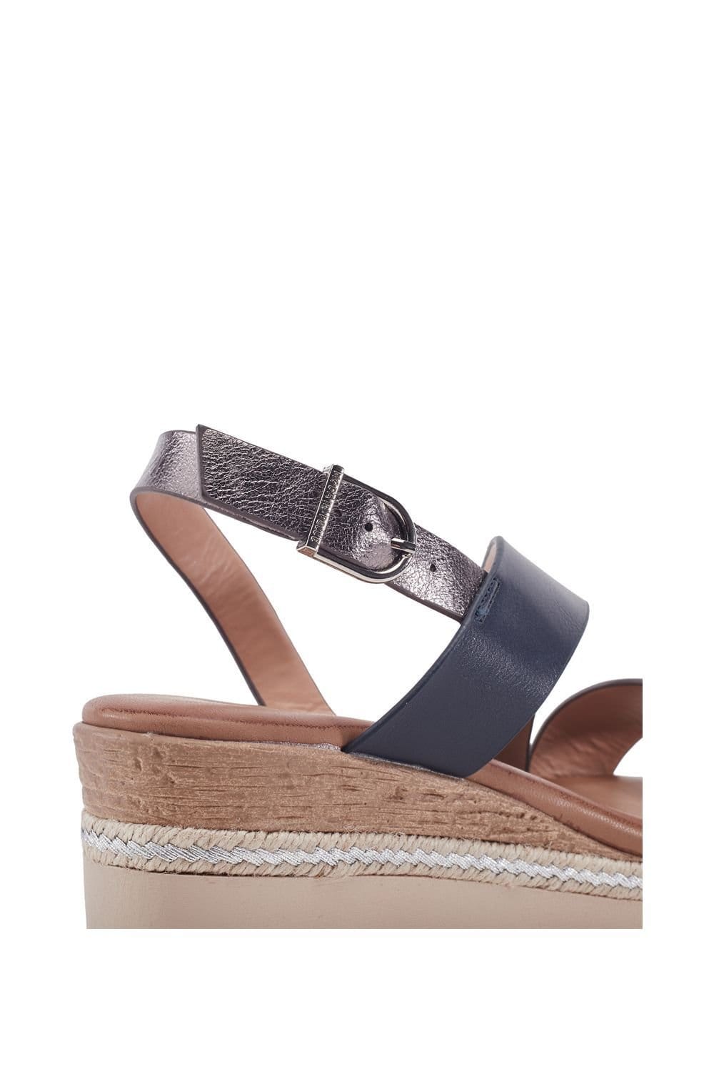 Moda In Pelle Moda In Pelle Women's 'Joani' Porvair Wedges in Blue - 4