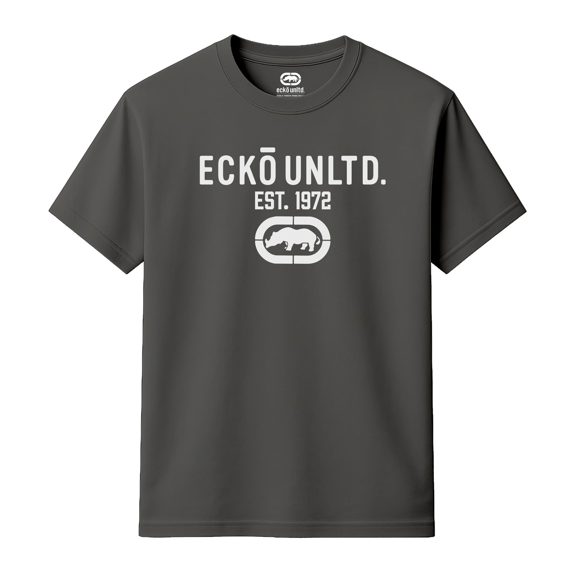 Ecko Untld. Ecko Untld. Men's Established T-Shirt in Charcoal