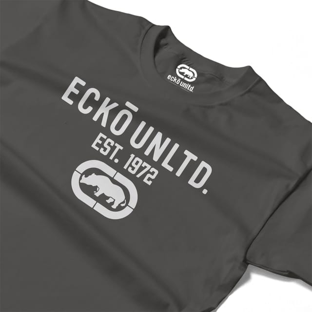 Ecko Untld. Ecko Untld. Men's Established T-Shirt in Charcoal - 3