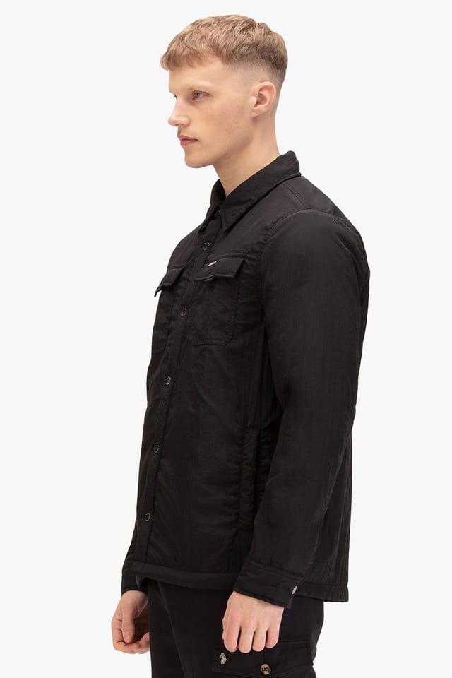 Luke 1977 Luke 1977 Men's Ugo Collared Jacket in Black - 3