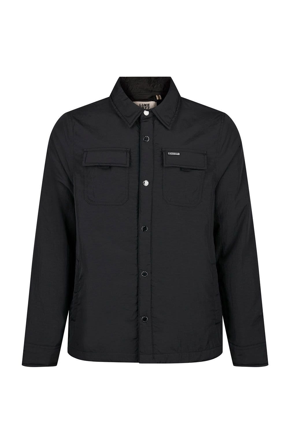 Luke 1977 Luke 1977 Men's Ugo Collared Jacket in Black - 4