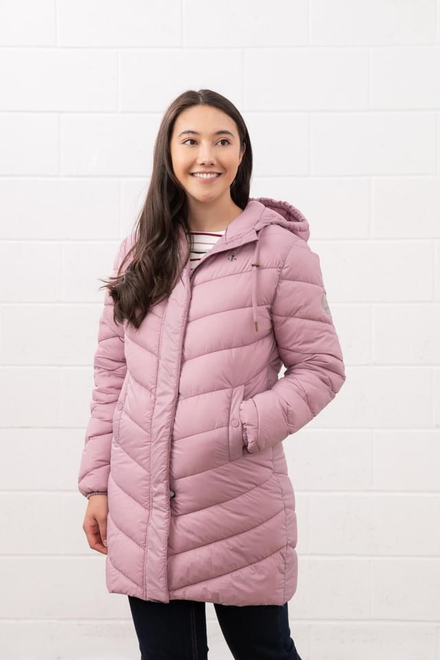 Lighthouse Clothing Lighthouse Clothing Women's Laurel Coat in Rose - 2