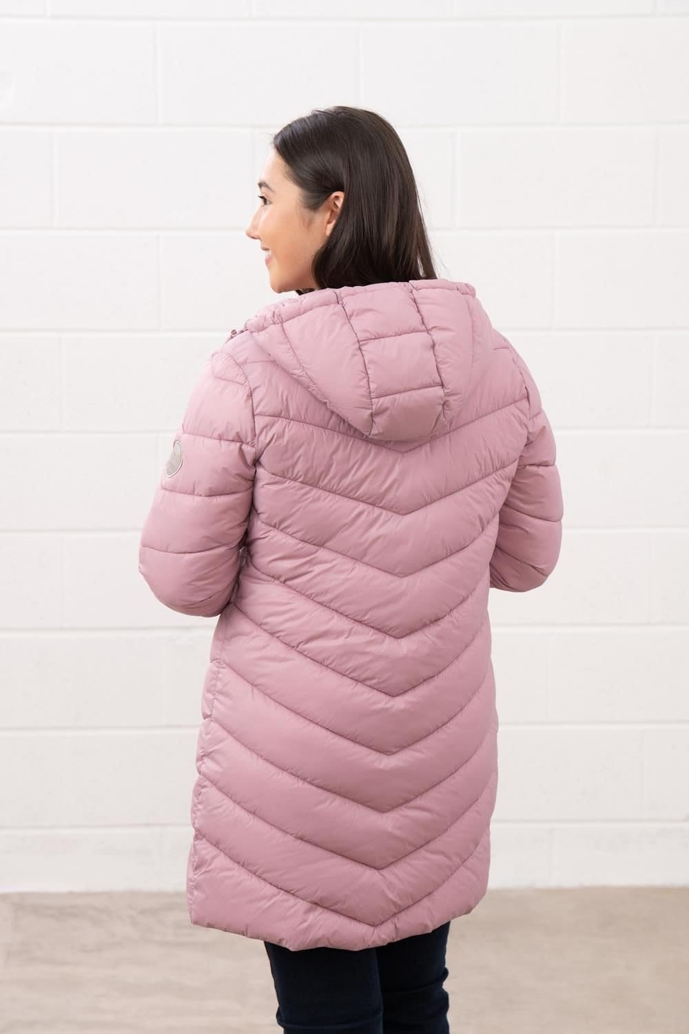 Lighthouse Clothing Lighthouse Clothing Women's Laurel Coat in Rose - 4