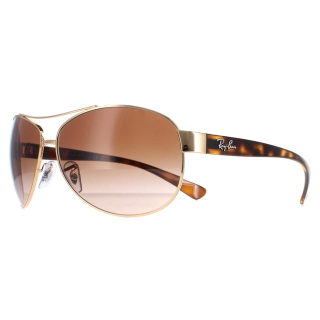 Ray-Ban Ray-Ban Men's Aviator Gold Brown Gradient Sunglasses - 2