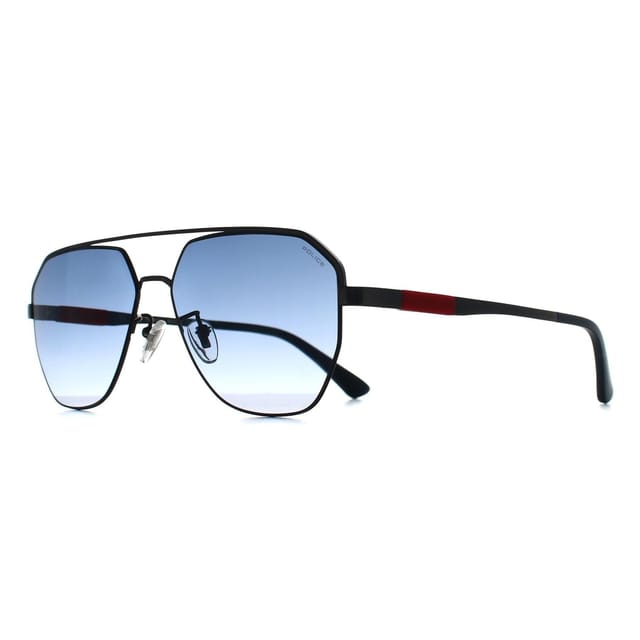 Police Police Men's SPLP30-590568 Aviator/Navigator Sunglasses in Dark Grey - 2