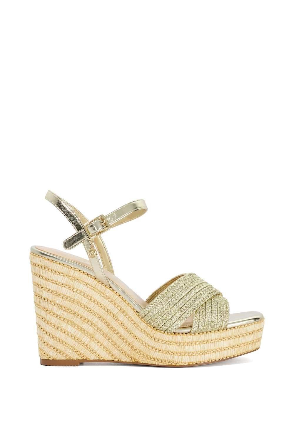 Dune London Dune London Women's 'Kava' Wedges in Metallics