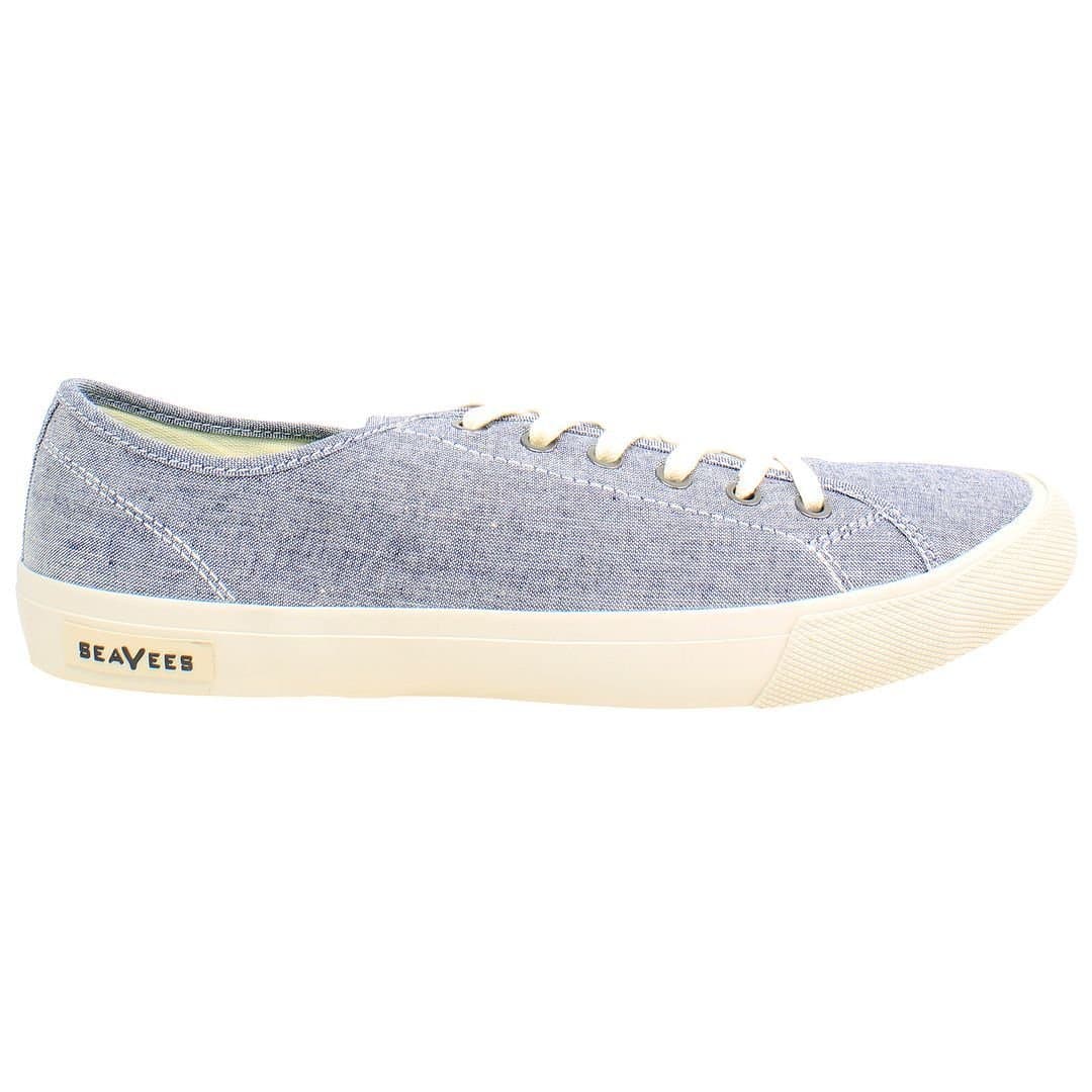 Seavees Seavees Men's Legend Chambray Lace-Up Blue Canvas Shoes