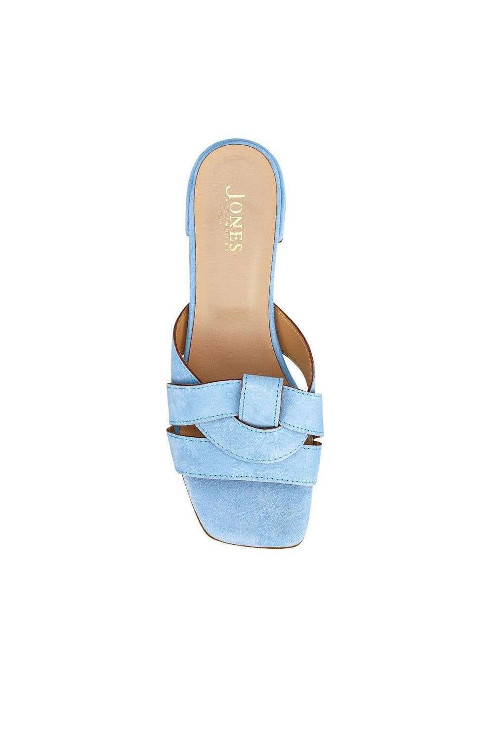 Jones Bootmaker Jones Bootmaker Women's Genesis Smart Leather Mules in Pale Blue - 4
