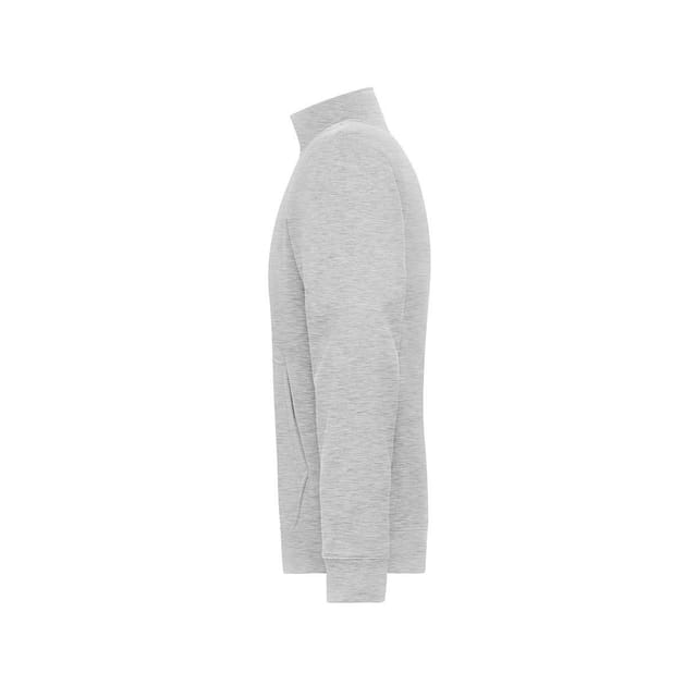 James and Nicholson James and Nicholson Men's Solid Doubleface Work Jacket in Grey - 3