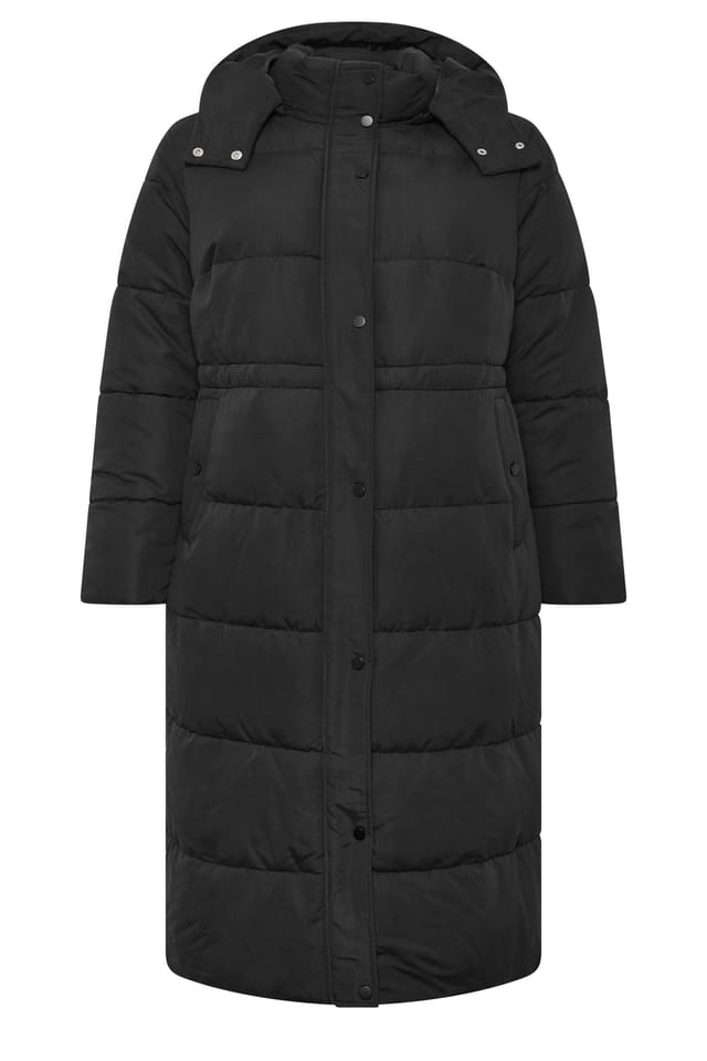 Evans Evans Women's Puffer Coat in Black - 2