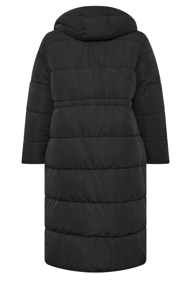 Evans Evans Women's Puffer Coat in Black - 3