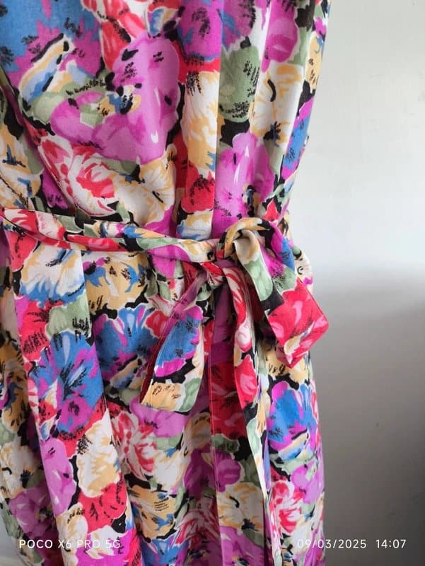 Topshop Very Pretty Floral Printed Summer Dress Size 12
