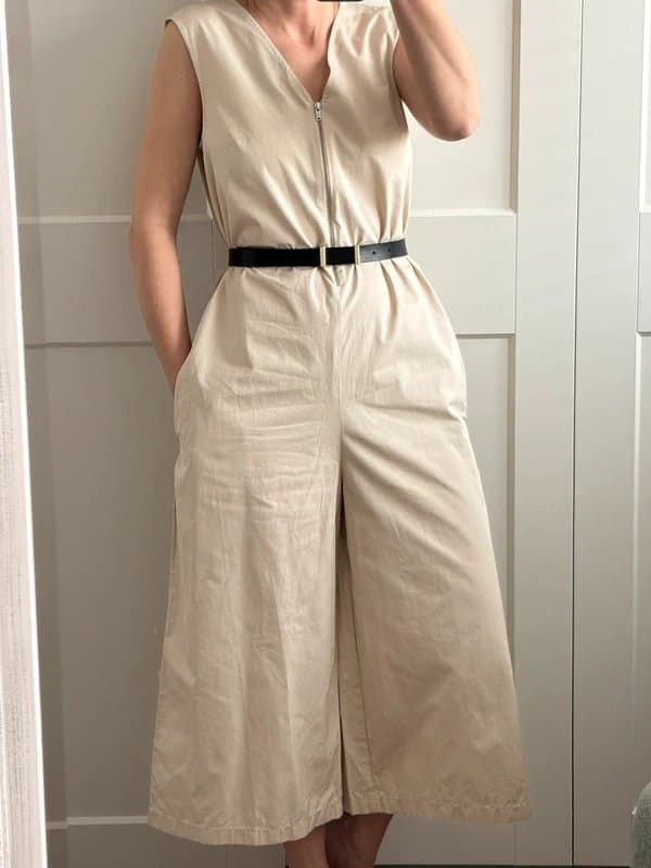 COS COS cotton jumpsuit