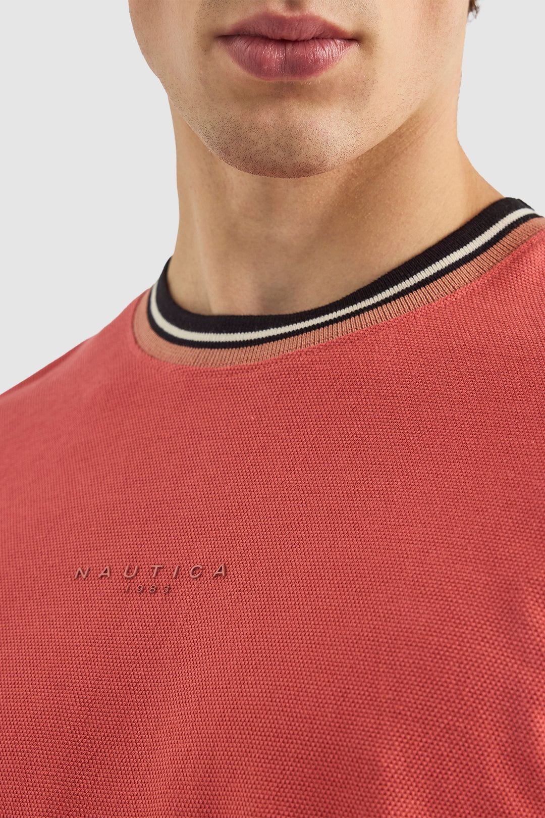 Nautica Nautica Men's Seaton T-Shirt in Red - 2