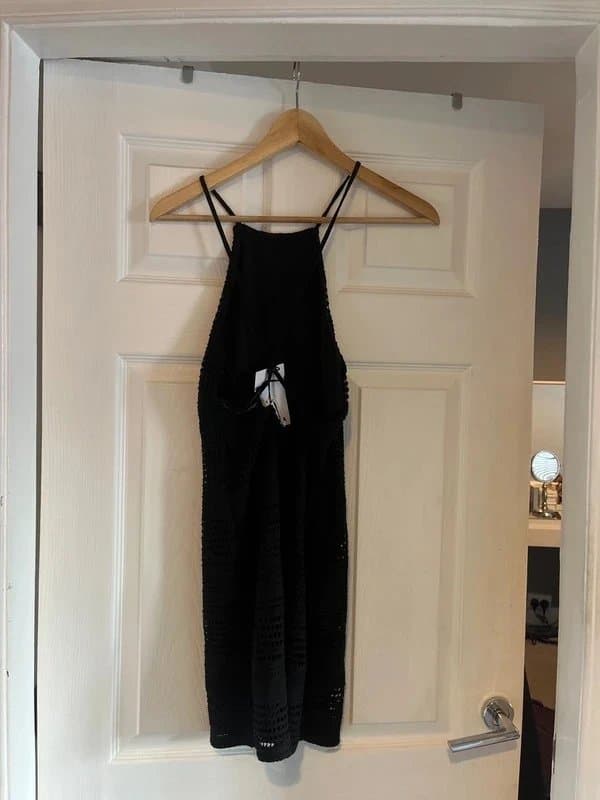 Bershka Bershka crochet knit mini dress