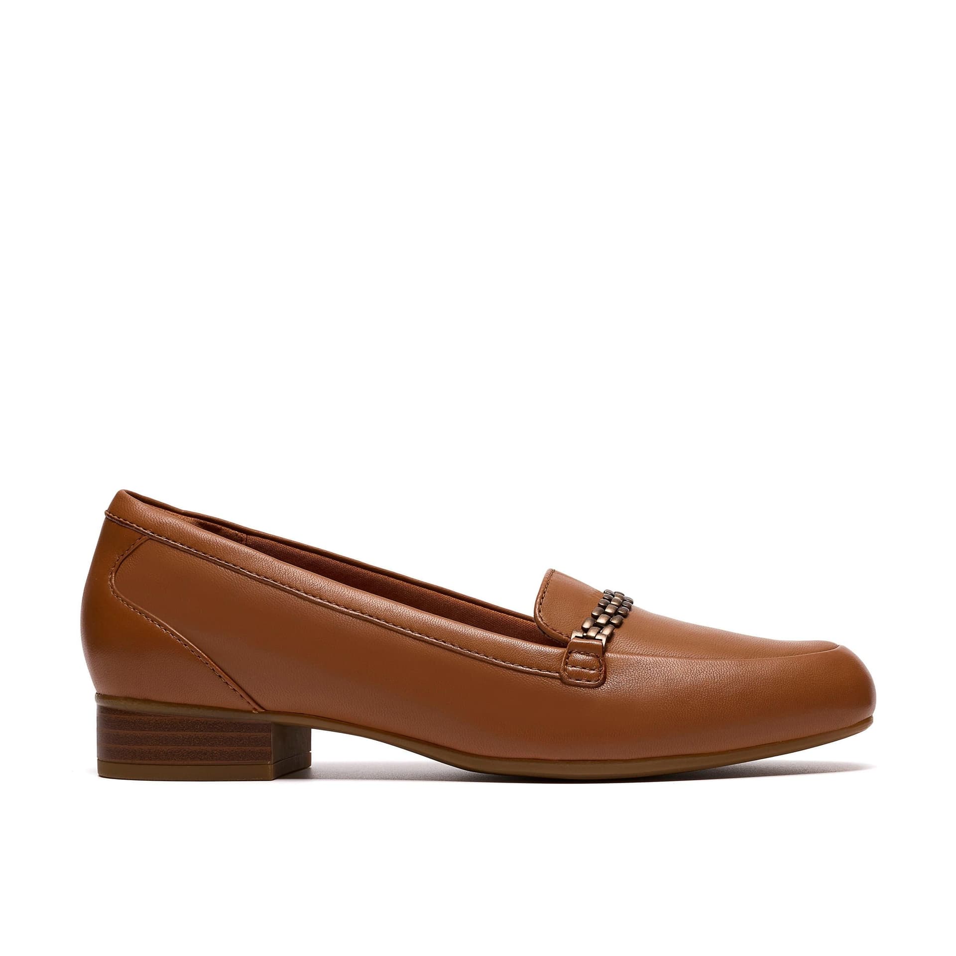 Clarks Clarks Tan Leather Loafers for Women