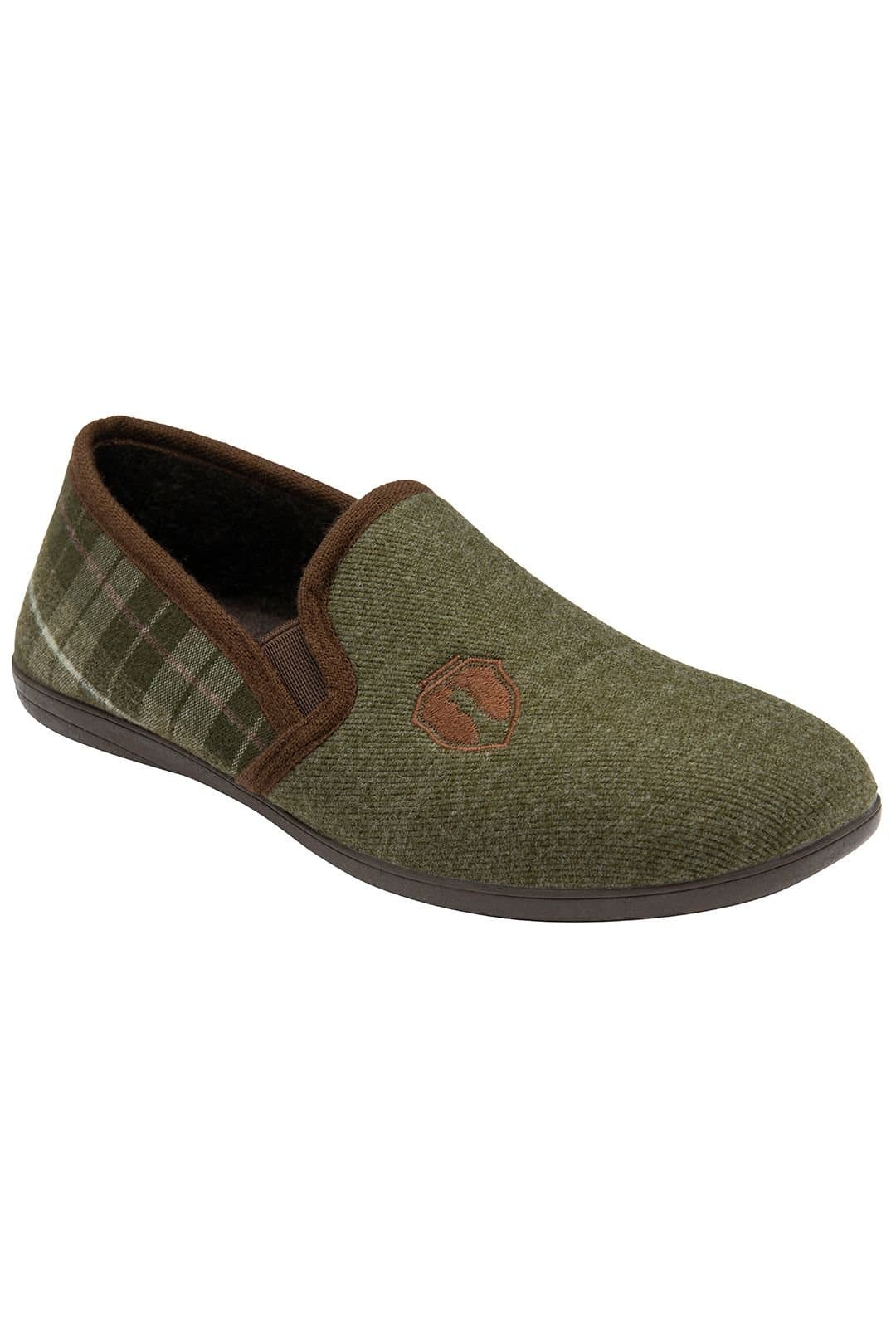 Lotus Lotus Men's Khaki 'Carlos' Slippers