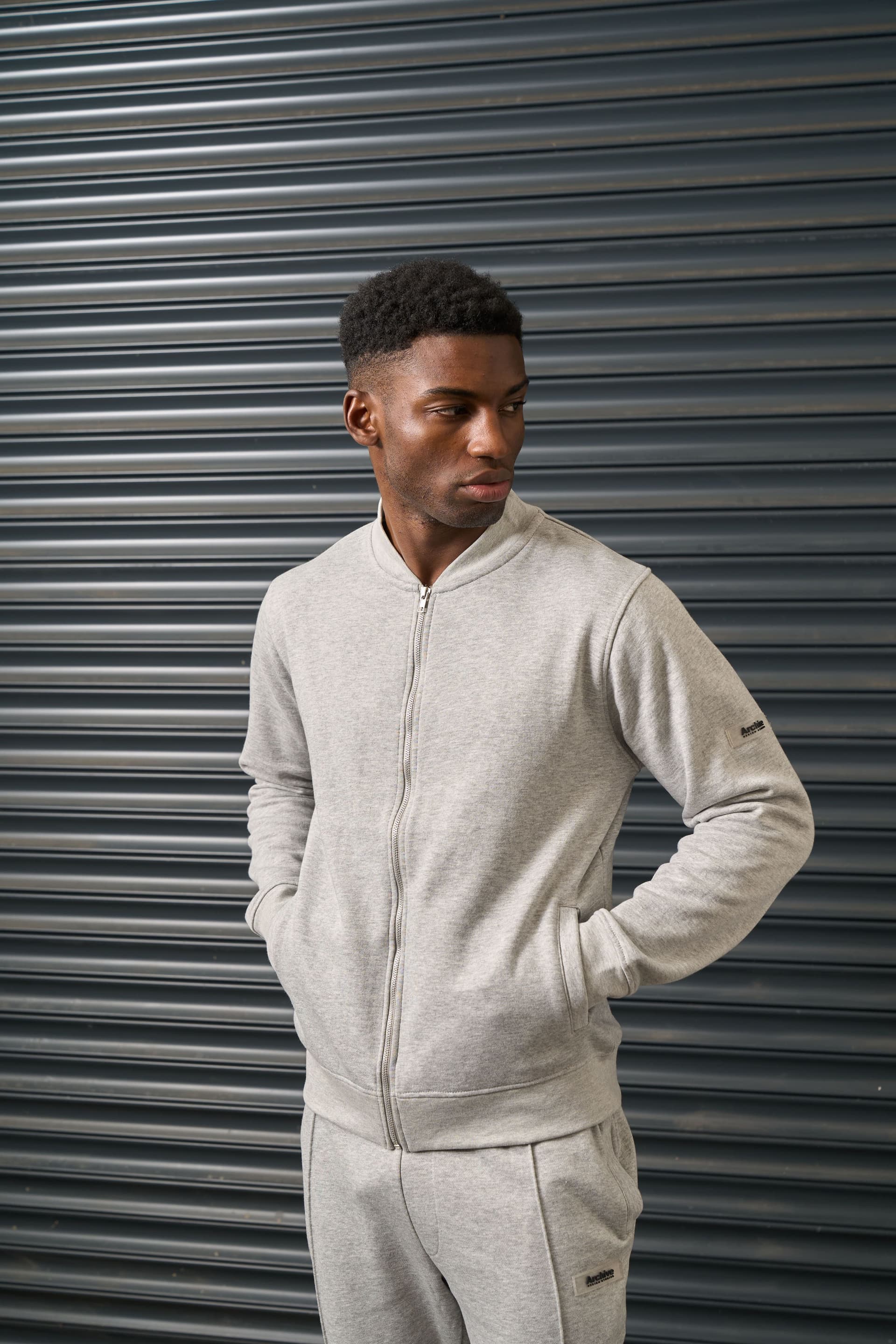 Archive Design Studios Archive Design Studios Men's Joro Tracktop in Grey