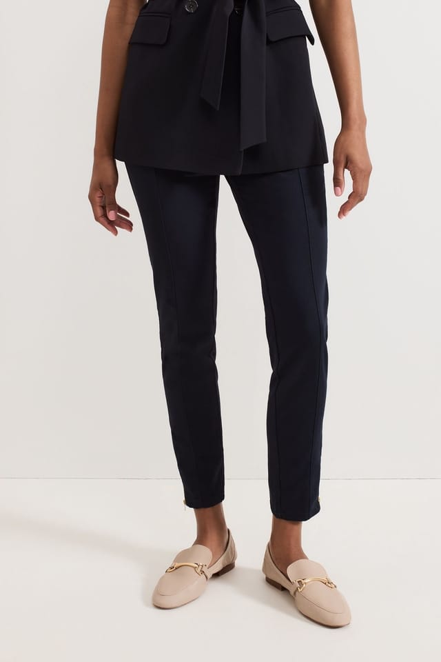 Phase Eight Phase Eight Women's Amina Skinny Trouser in Aubergine - 3