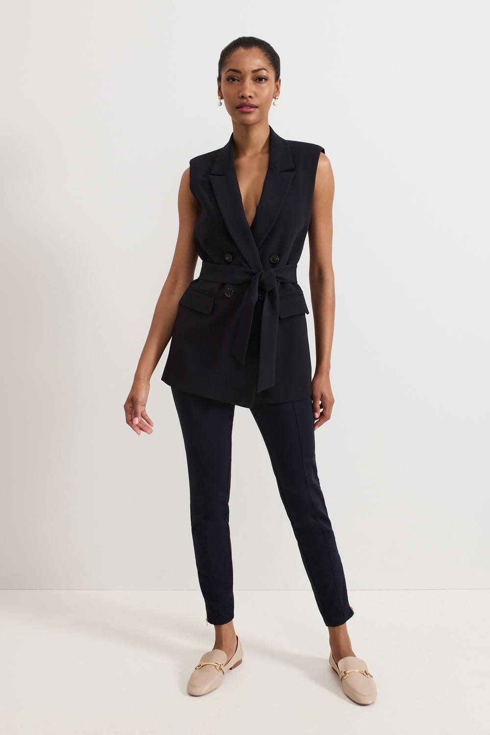 Phase Eight Phase Eight Women's Amina Skinny Trouser in Aubergine - 4