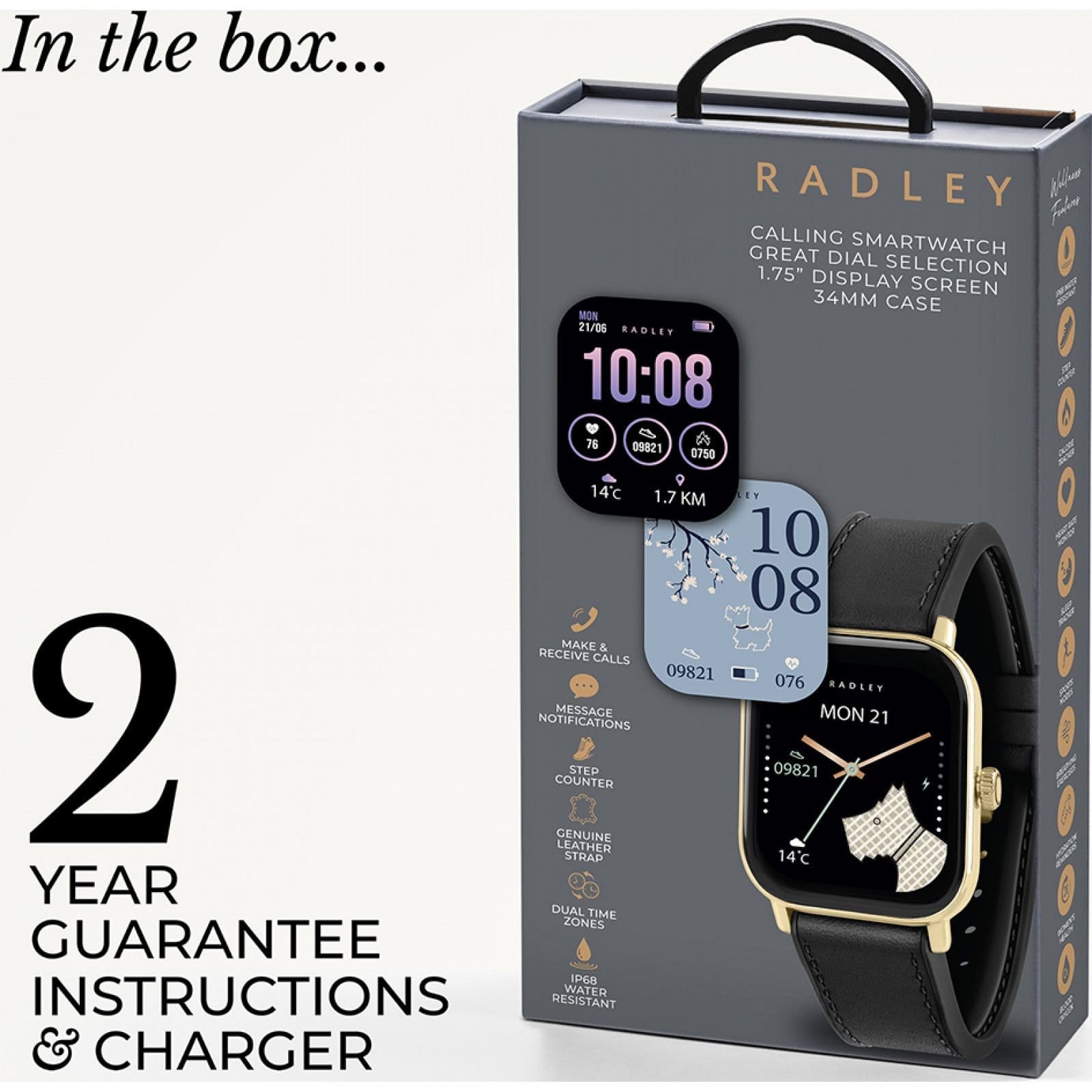 Radley Radley Women's RYS56-2186 Series 34mm Watch in Black - 4