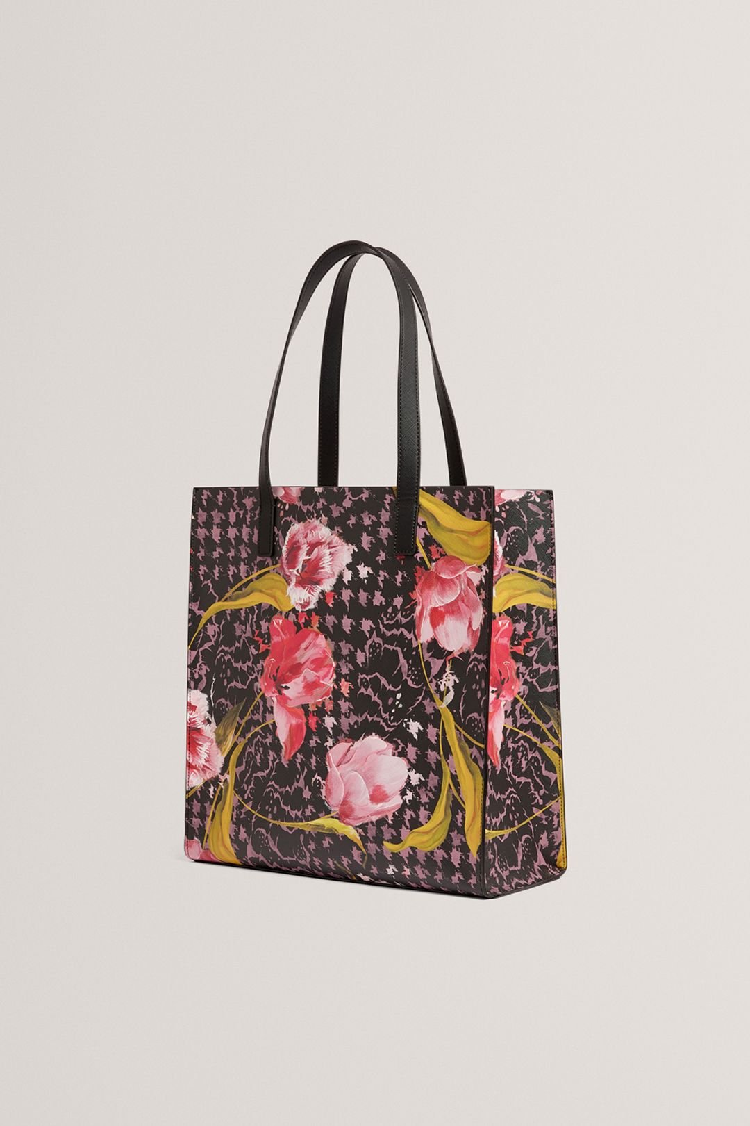 Ted Baker Ted Baker Women's TULLSA Floral Printed Large Icon Bag Black - 4