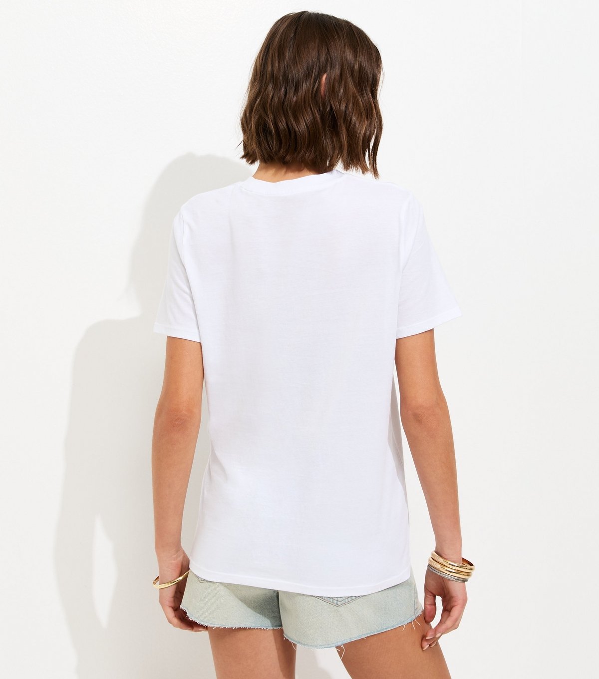 New Look Women's White Disco Print T-Shirt New Look - 4