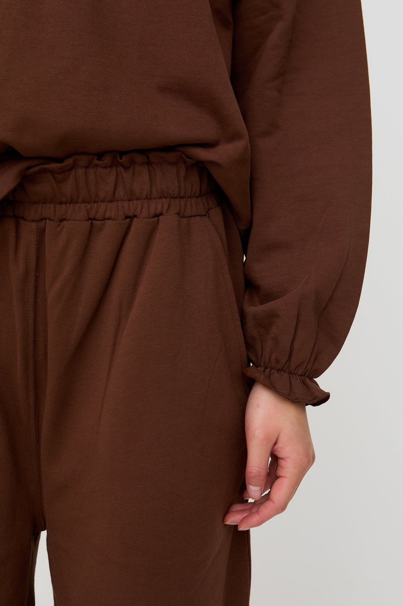 Turtledove London Turtledove London Women's Noor Brown Trouser - 4