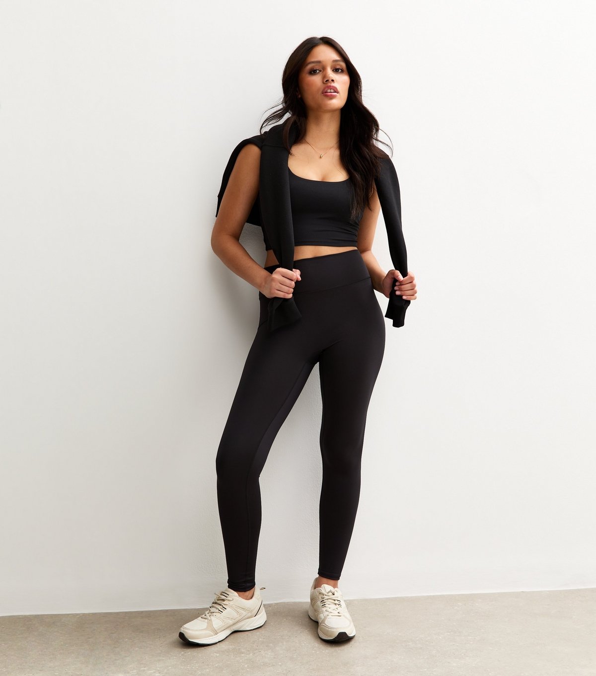 New Look Women's Black Athleisure Leggings New Look - 2