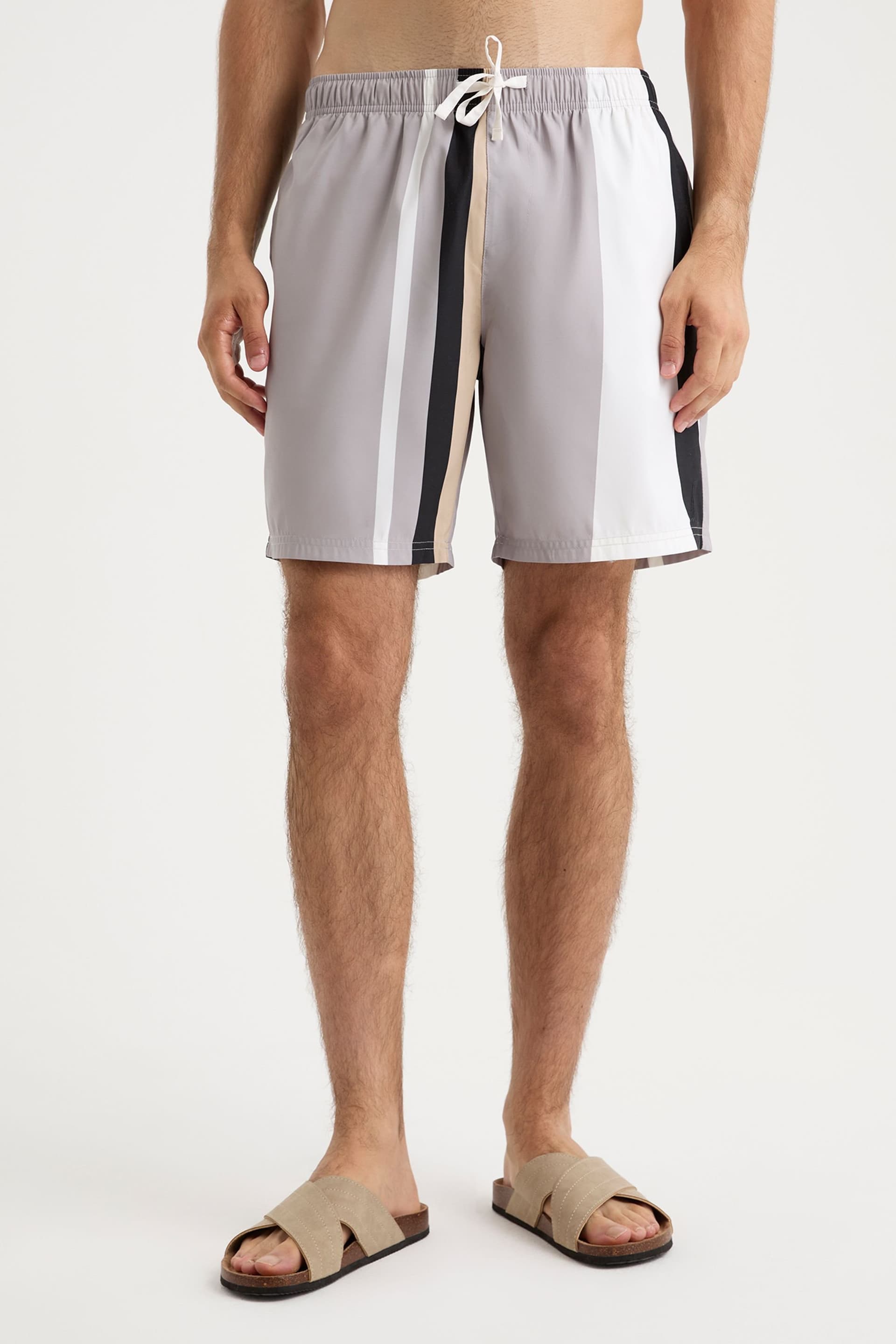 Nautica Nautica Men's Kayus Swim Shorts in Grey