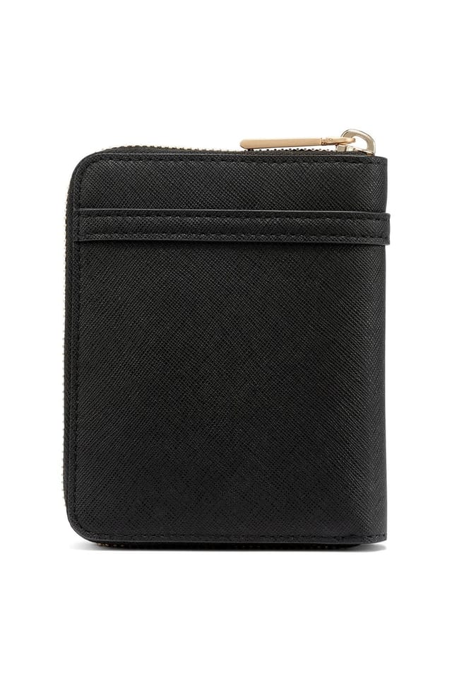 DKNY DKNY Women's Avril Small Zip Around Wallet Black - 2