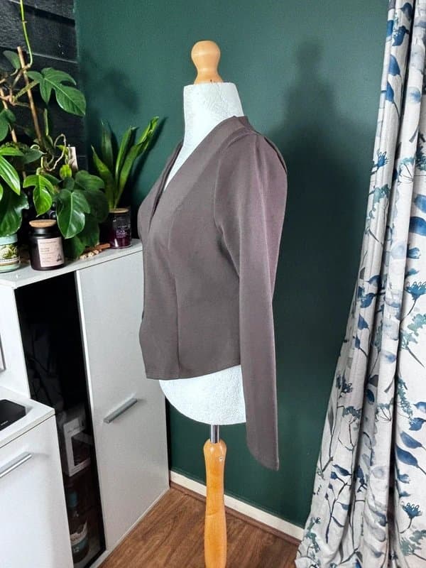 New Look New Look Brown Tailored Blazer UK 16 – New With Tags – Chic Smart Jacket H23