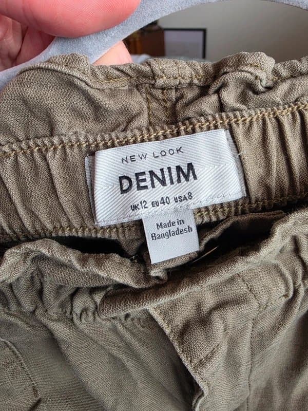 New Look New Look Cargo pants. Cuffed ankle. Size 12