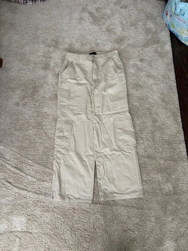 ASOS Design ASOS Design hourglass cargo pants in stone