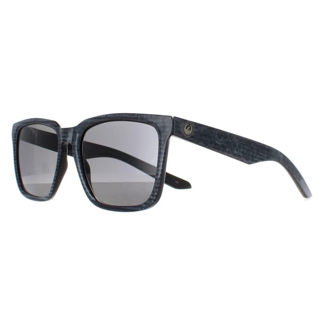Dragon Dragon Men's Square Coal Smoke Polarized Baile in Grey - 2
