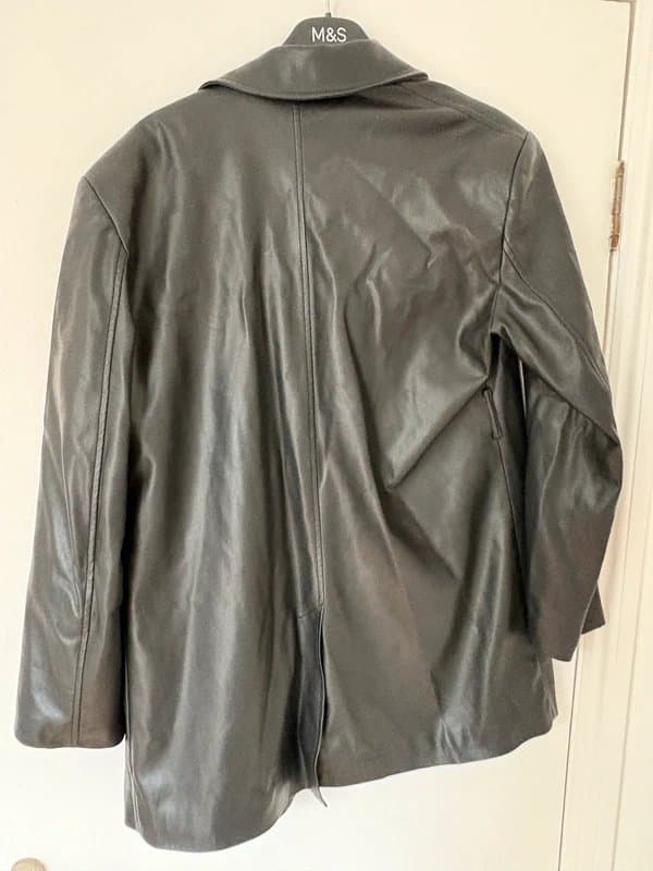 ASOS ASOS Faux Leather Blazer