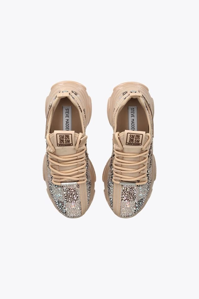 Steve Madden STEVE MADDEN Women's 'Maxima' Trainers in Nude - 2