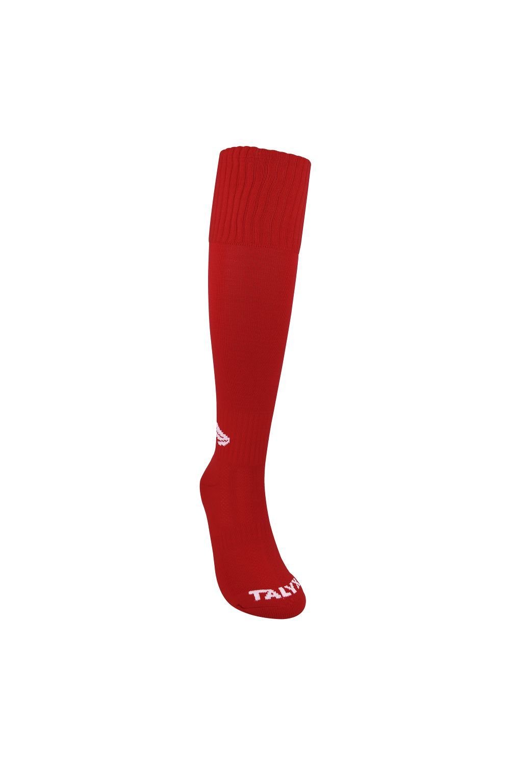 TALYX TALYX Men's 1 Pack Cushioned Moisture Wicking Football Socks in Red - 4