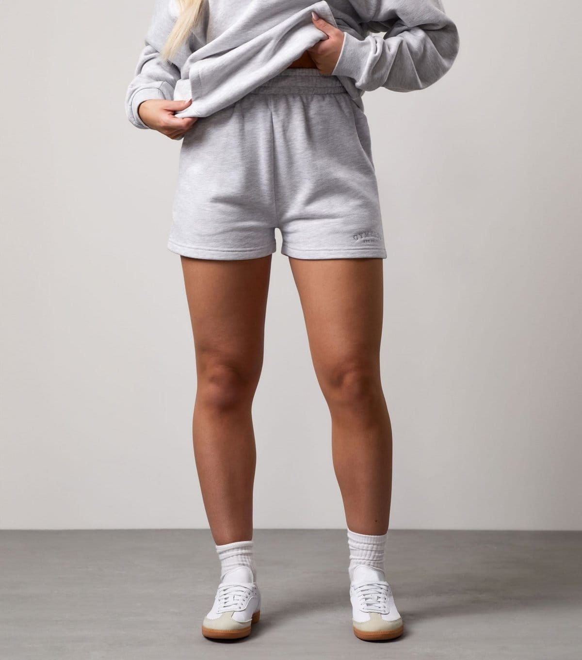 Gym King Women's Grey Compose Shorts