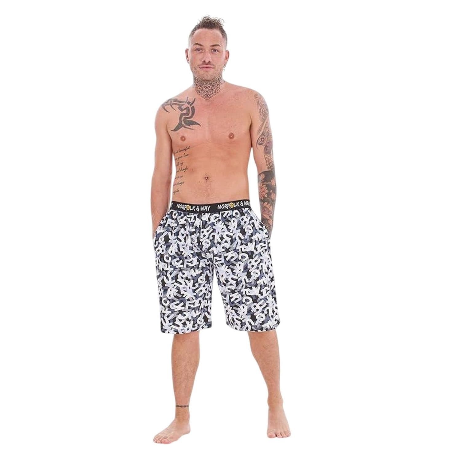 Norfolk Industries Norfolk Industries Men's Lounge Shorts Pack of 2