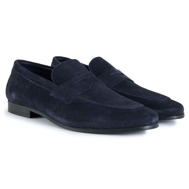 SOLETRADER SOLETRADER Men's Liam Loafer Shoes in Blue - 2