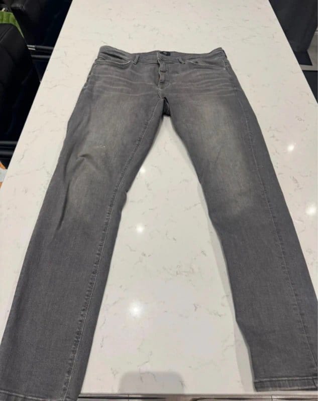River Island Grey Slim Fit Jeans 36L