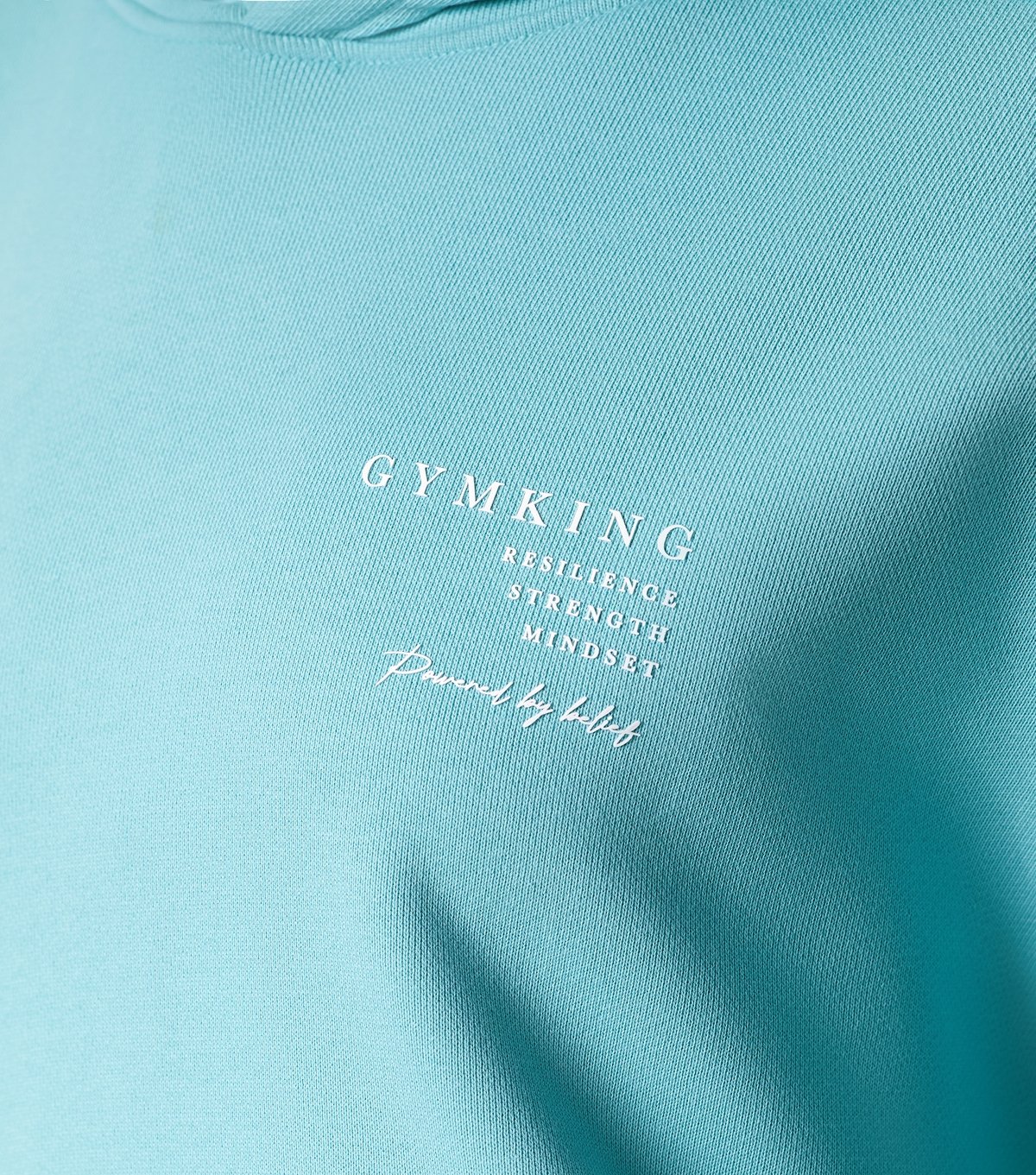 Gym King Women's Define Aqua Logo Print Hoodie Gym King New Look - 4