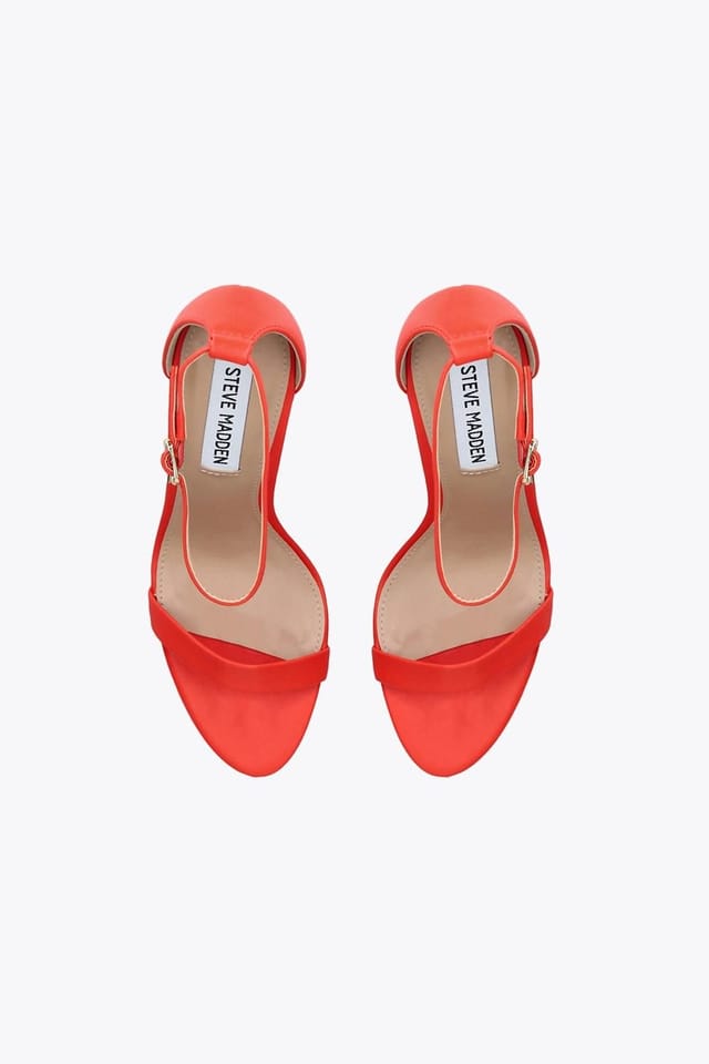 Steve Madden STEVE MADDEN Women's 'Tecy' Leather Heels in Orange - 2