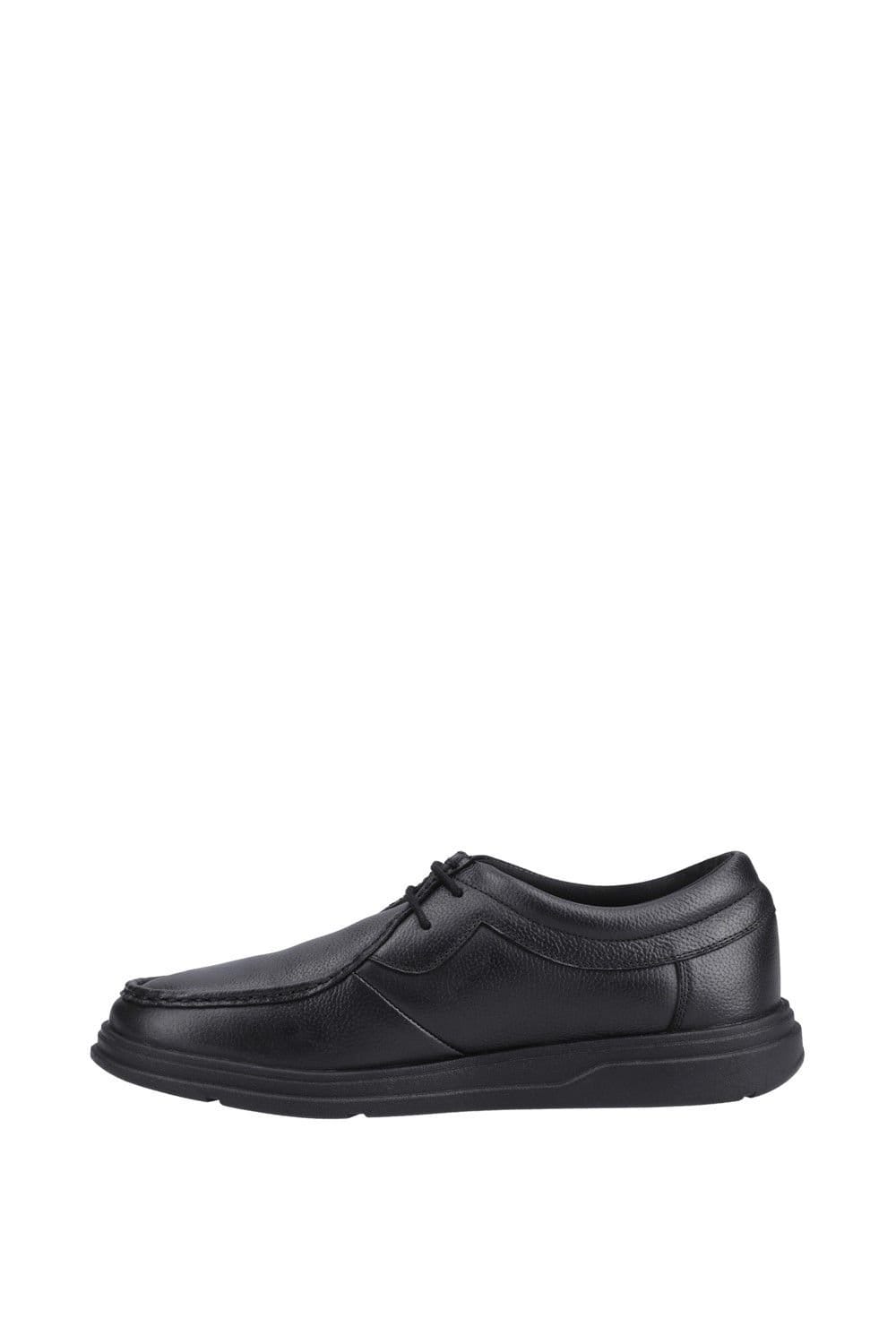 Hush Puppies Hush Puppies Men's Ronan Mocc Toe Senior in Black - 4