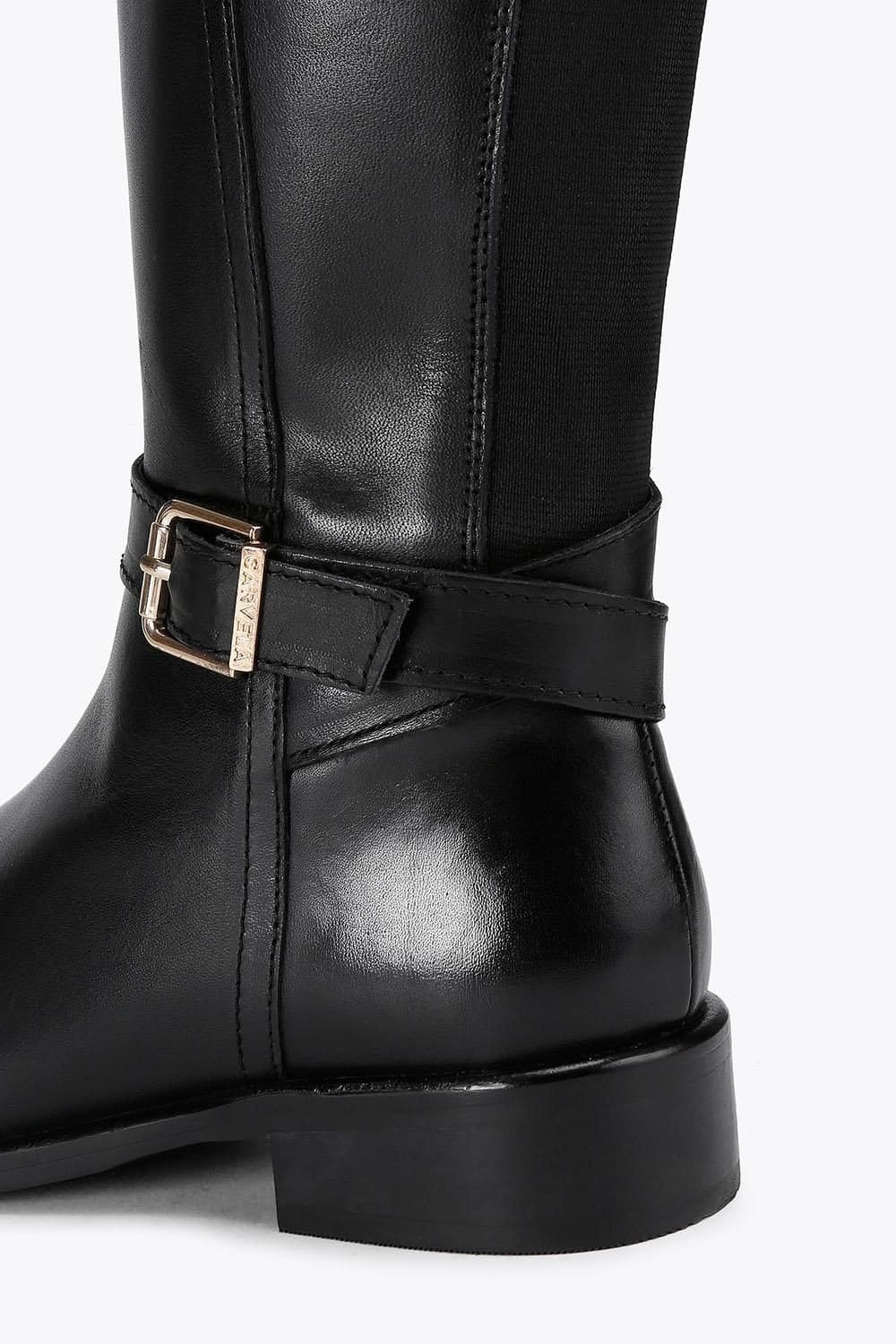 Carvela Carvela Women's 'Pienza Riding Boot Wf' Leather Boots in Black - 4